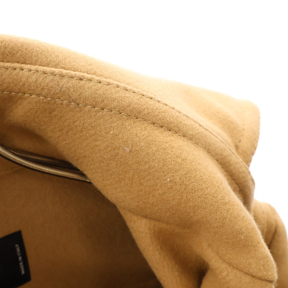 DSQUARED2(ディースクエアード) 20AW ウールダッフルコート ベージュ レディース S72AA0457 S53003 フード欠品