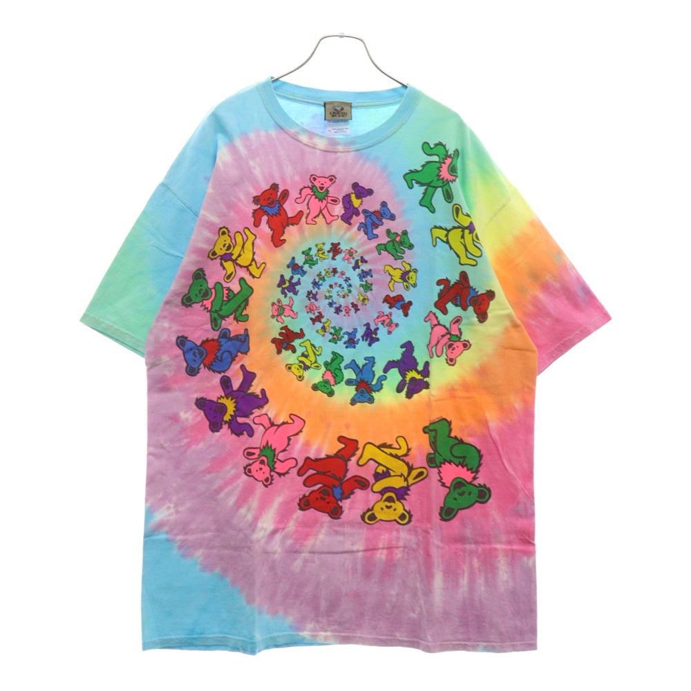 VINTAGE(ヴィンテージ) 80~90s GRATEFUL DEAD TEE グレイトフルデッド スパイラスベアー ズ タイダイ半袖Tシャツ カットソー マルチカラー