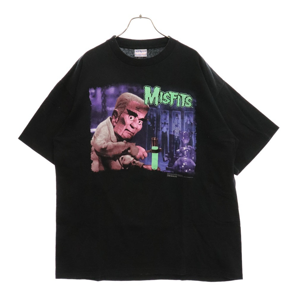 VINTAGE(ヴィンテージ) 90s MISFITS MAD MONSTER PARTY ミスフィッツ マッドモンスターパーティ 半袖Tシャツ カットソー ブラック