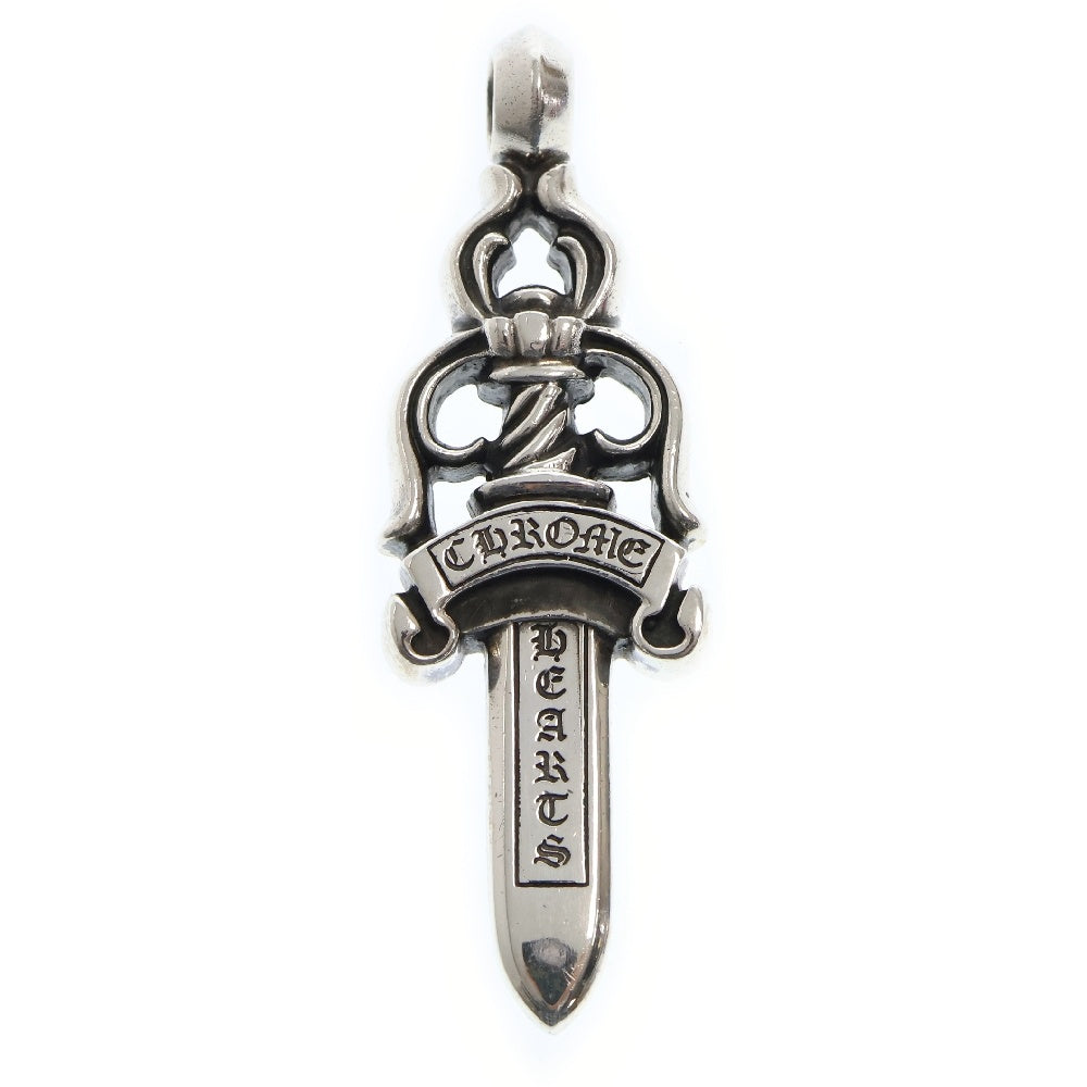 CHROME HEARTS(クロムハーツ) LARGE DAGGER ラージダガー ペンダント シルバーネックレストップ シルバー