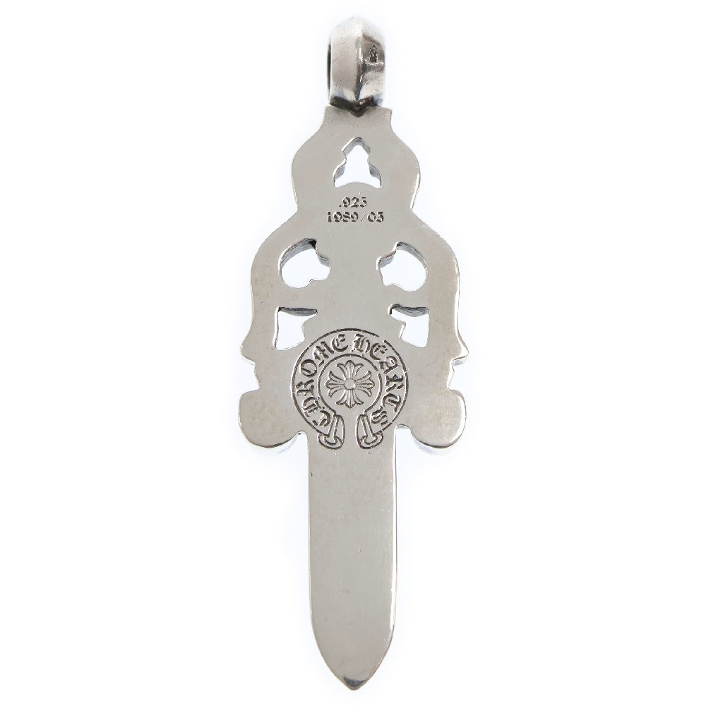 CHROME HEARTS(クロムハーツ) LARGE DAGGER ラージダガー ペンダント シルバーネックレストップ シルバー
