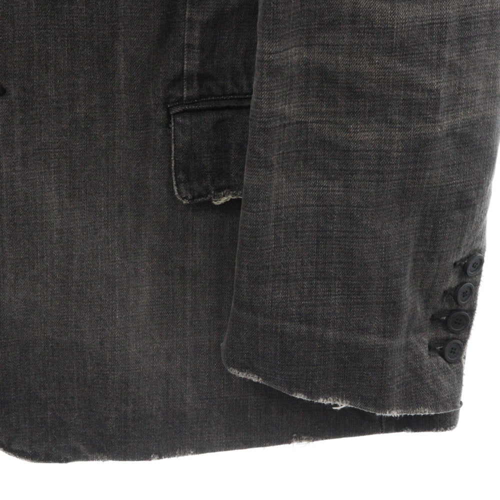 BALENCIAGA(バレンシアガ) 23AW ウォッシュデニムテーラードジャケット 767953 TPW54 グレー