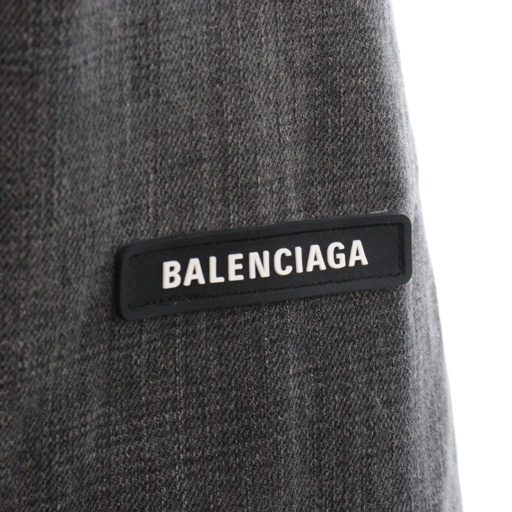 BALENCIAGA(バレンシアガ) 23AW ウォッシュデニムテーラードジャケット 767953 TPW54 グレー