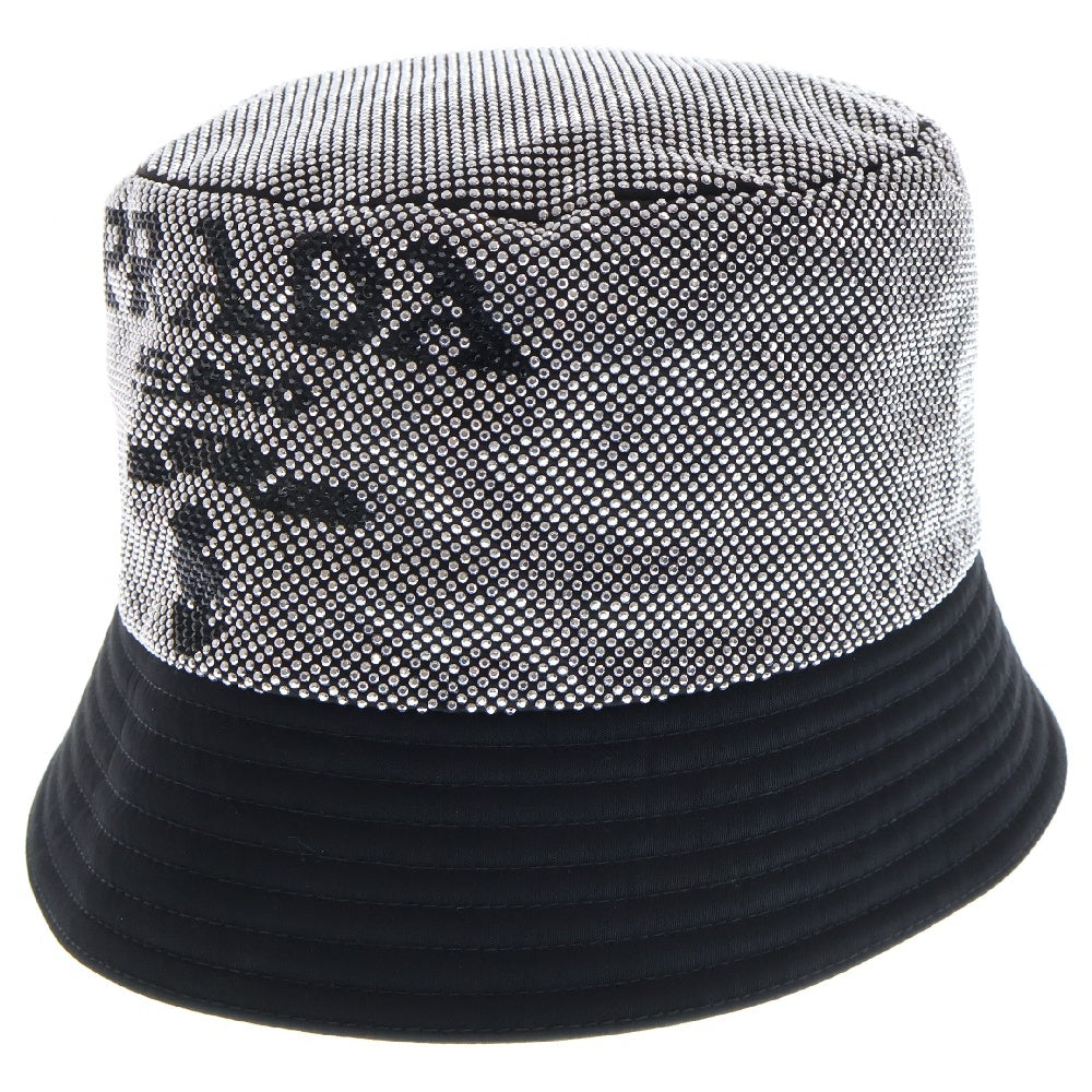 PRADA(プラダ) シルバーストーン ロゴバケットハット シルバー 2HC137 2D0S