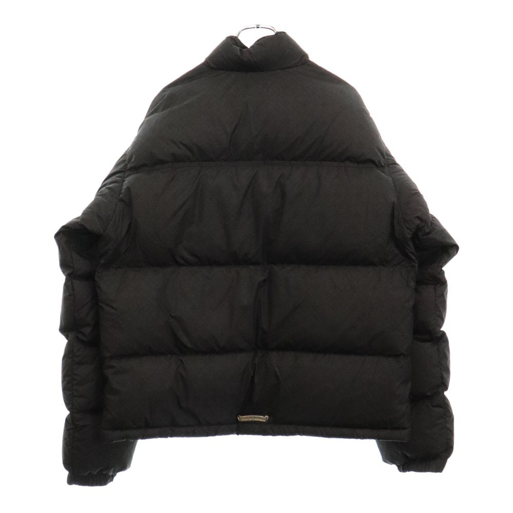 CHROME HEARTS(クロムハーツ) STIFF V2 FBRC CHプラス 総柄クロスボールボタン ダウンジャケット ブラック(国内レシート付き)