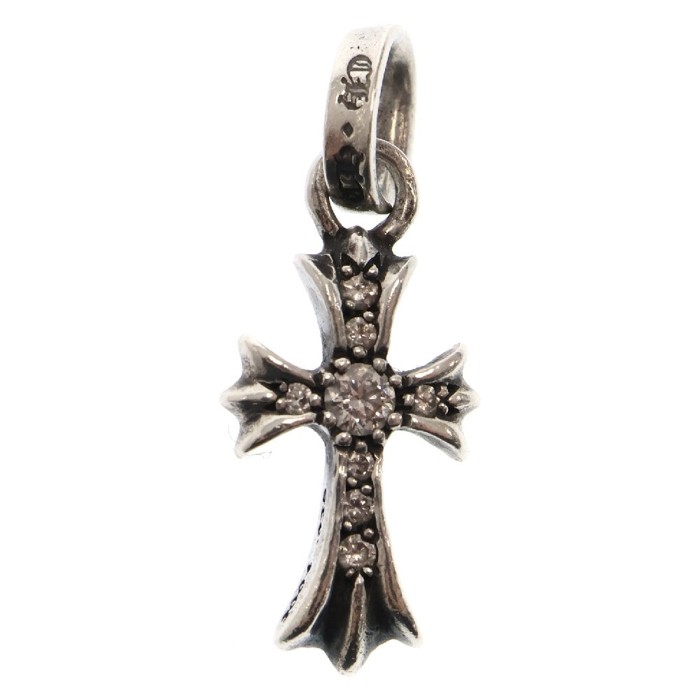 CHROME HEARTS(クロムハーツ) CRS BBYFAT P DMND ベイビーファット PAVEダイヤ ペンダントトップ シルバー