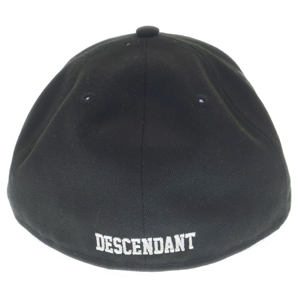 DESCENDANT(ディセンダント) ×New Era ニューエラ ロゴ刺繍ベースボールキャップ ブラック