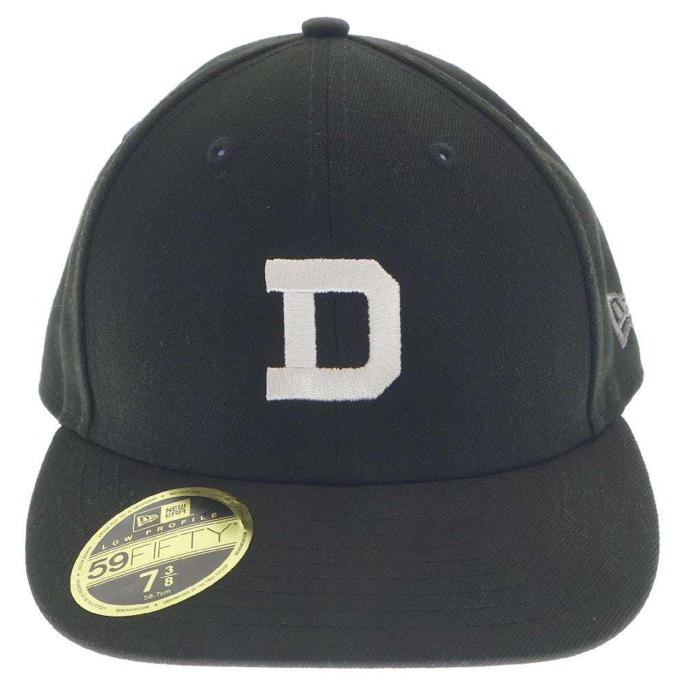 DESCENDANT(ディセンダント) ×New Era ニューエラ ロゴ刺繍ベースボールキャップ ブラック