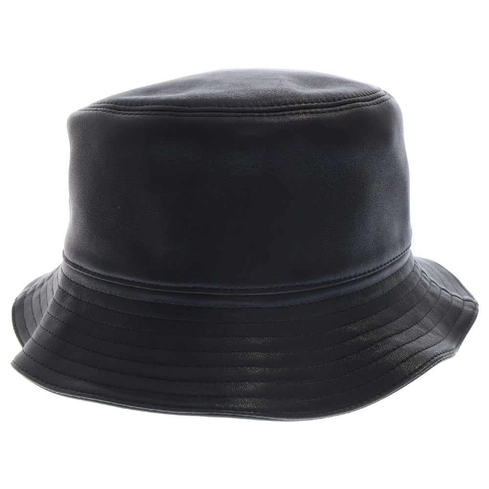 LOEWE(ロエベ) FISHEMAN HAT フィッシャーマン ハット レザーバケットハット ブラック 112.10.010