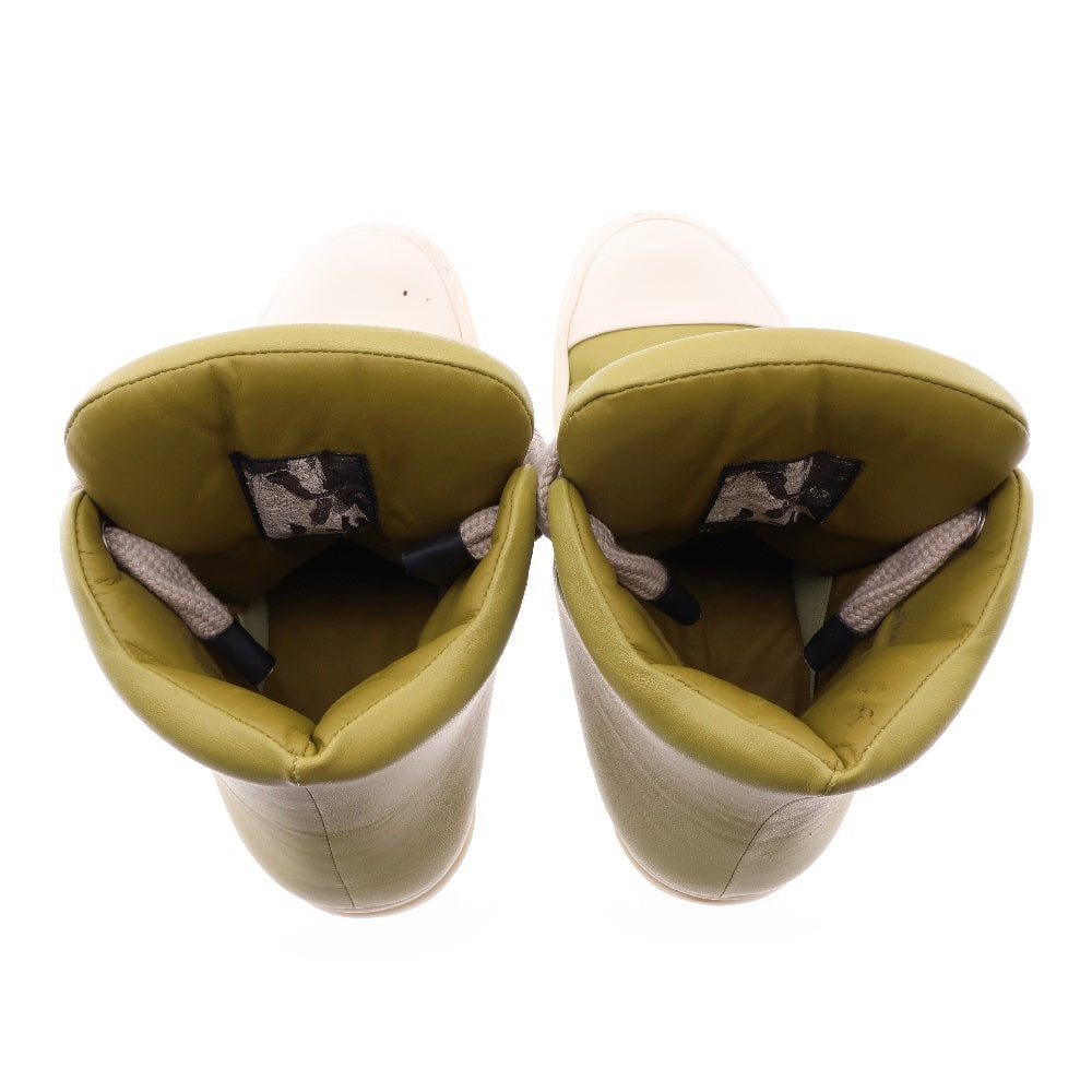Rick Owens(リックオウエンス) JUMBO LACE PADDED SNEAKERS RU02C7892LLPW2 ジャンボーレース ハイカットスニーカー グリーン