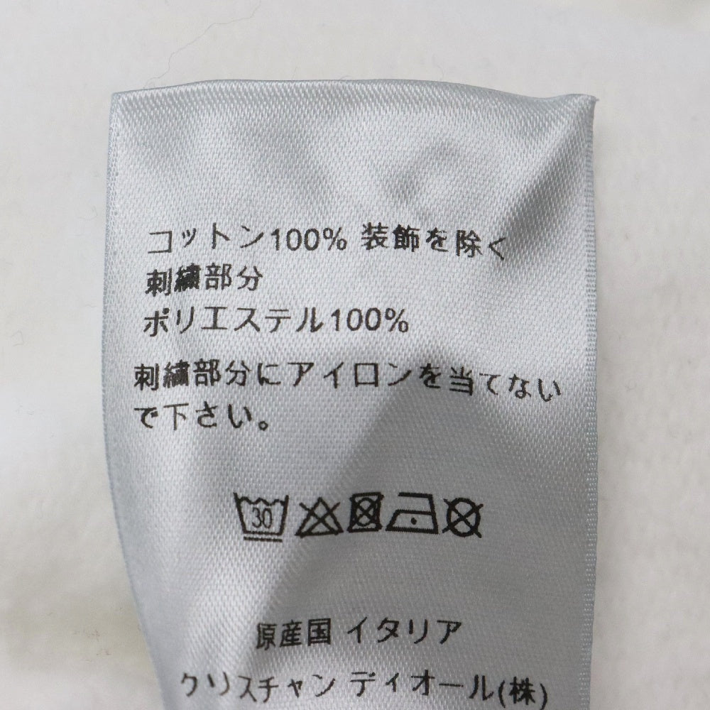 DIOR(ディオール) 21AW ×PETER DOIG フロントロゴ刺繍 プルオーバーパーカー 143J683b0531 ホワイト