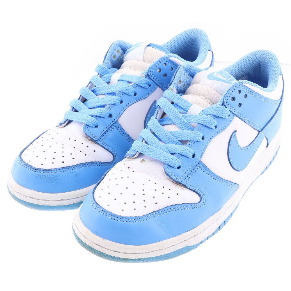 NIKE(ナイキ) DUNK LOW UNIVERSITY BLUE CW1590-103 ダンク ロー ユニバーシティブルー ローカットスニーカー US6.5Y/US24.5cm レディース