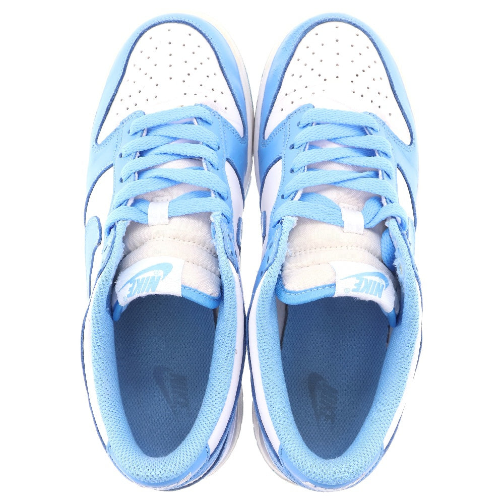 NIKE(ナイキ) DUNK LOW UNIVERSITY BLUE CW1590-103 ダンク ロー ユニバーシティブルー ローカットスニーカー US6.5Y/US24.5cm レディース