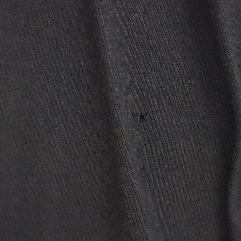 CHROME HEARTS(クロムハーツ) Striped Dagger L/S Tee ストライプ柄 両面プリント クルーネック 長袖Tシャツ ブラック/イエロー/レッド