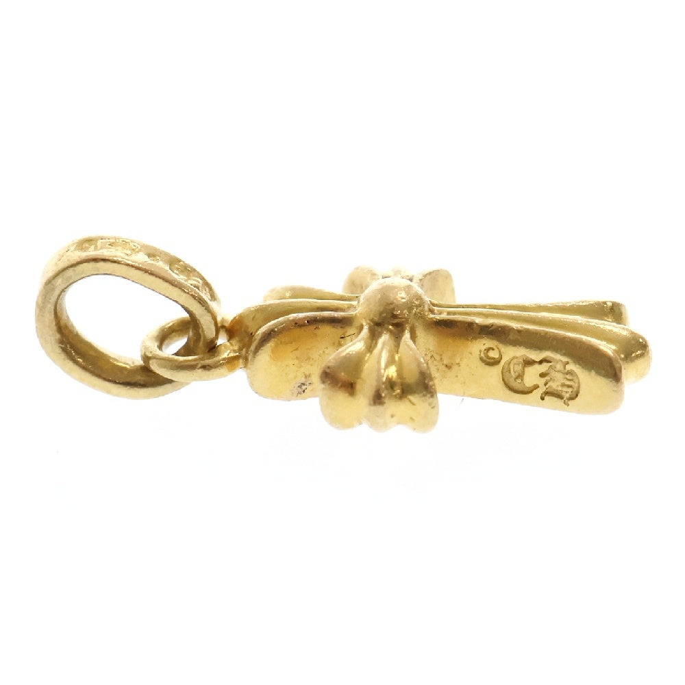 CHROME HEARTS(クロムハーツ) 22K CRS BBYFAT P/DIA ベイビーファットクロス PAVEダイヤ ペンダントトップ ゴールド BCA035