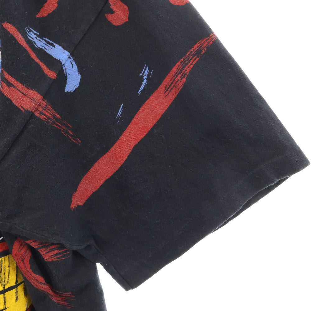 VINTAGE(ヴィンテージ) 90s Miles Davis Headsshot3 両面プリント クルーネック 半袖Tシャツ マルチカラー