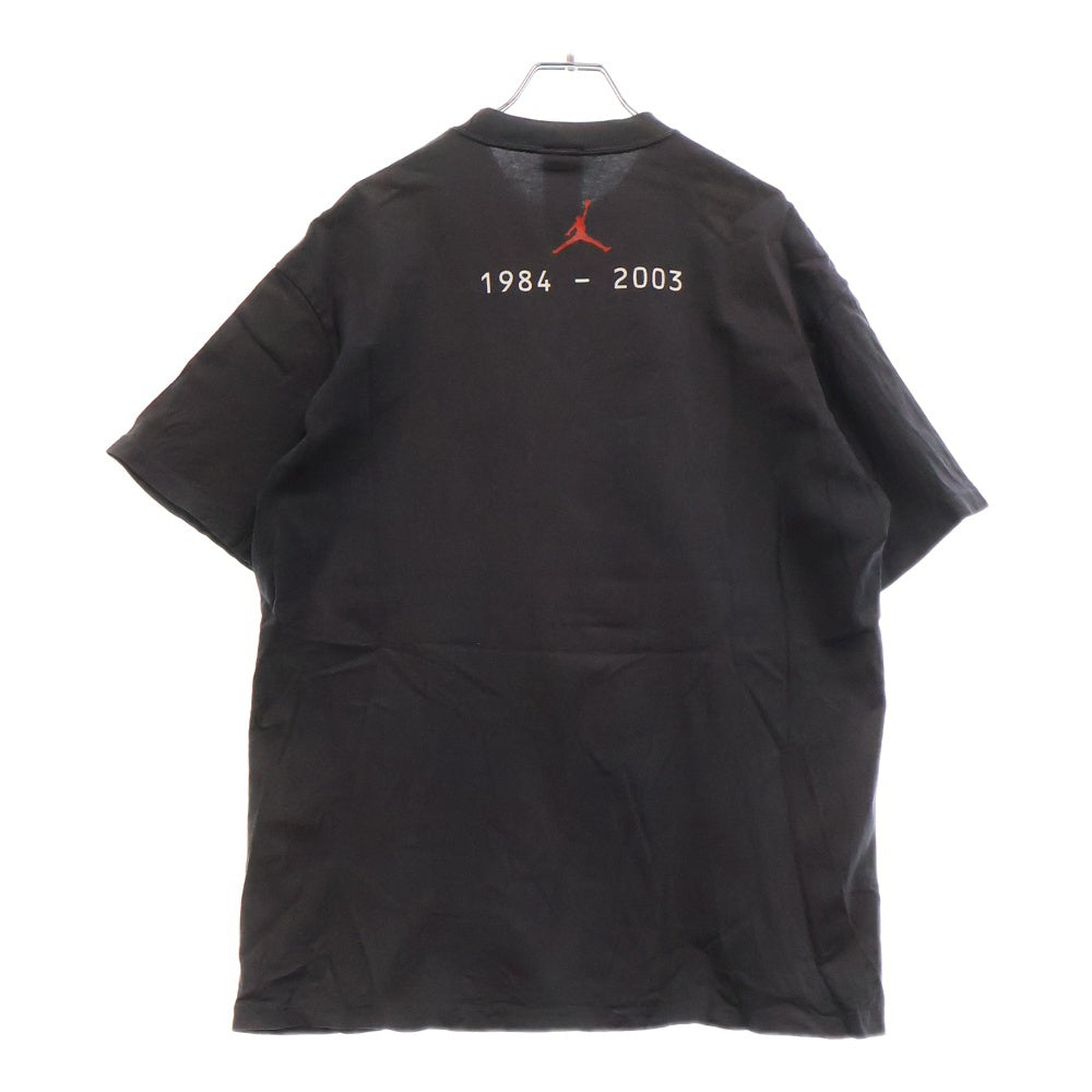 NIKE(ナイキ) 90s NBA Michael Jordan プリント クルーネック 半袖Tシャツ ブラック