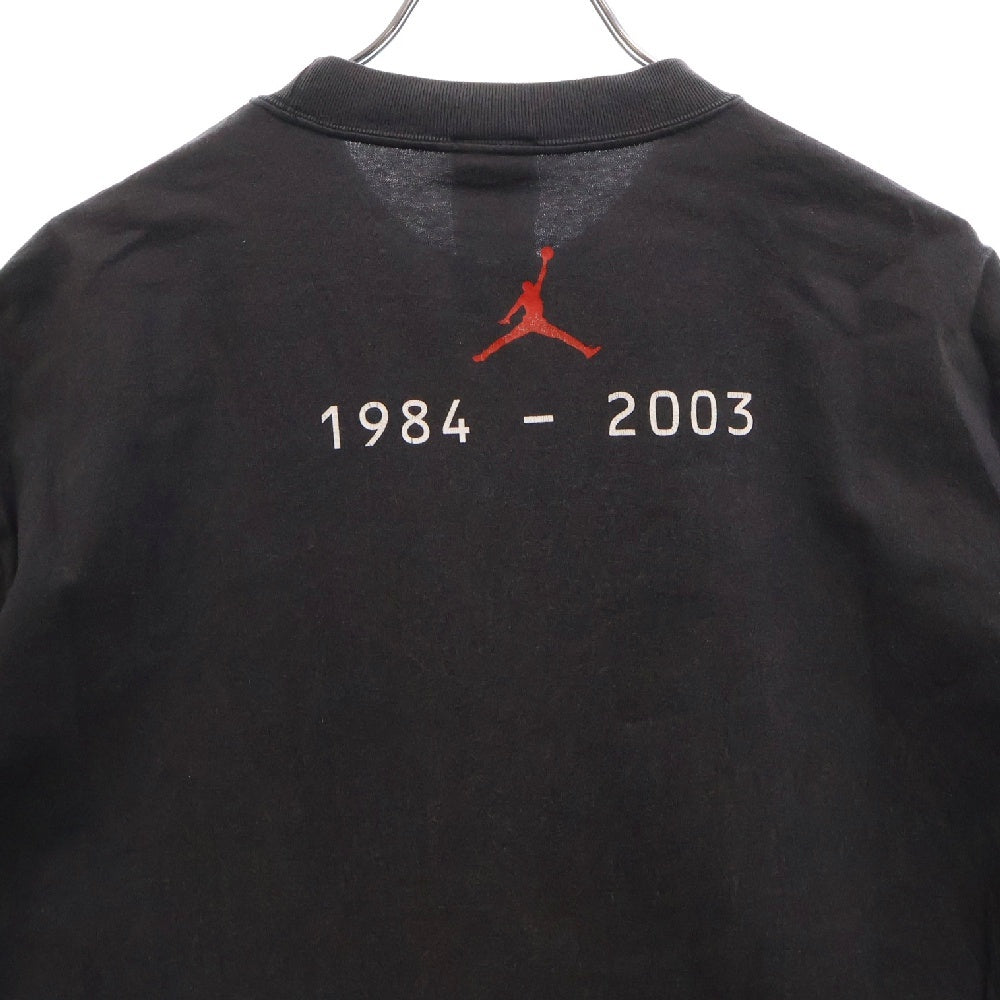 NIKE(ナイキ) 90s NBA Michael Jordan プリント クルーネック 半袖Tシャツ ブラック