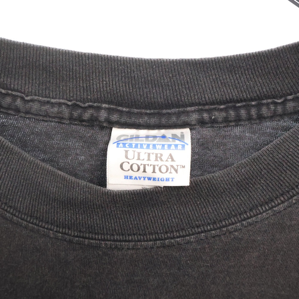 VINTAGE(ヴィンテージ) 90s TESLA Long Sleeve Tee テスラ 袖プリント 長袖Tシャツ バンドT ブラック/ブルー