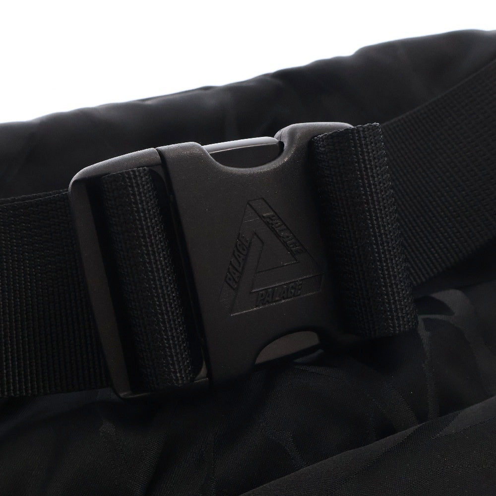 PORTER(ポーター) ×Palace Skateboards WAIST BAG ジャガード ナイロン ウエストバッグ ブラック