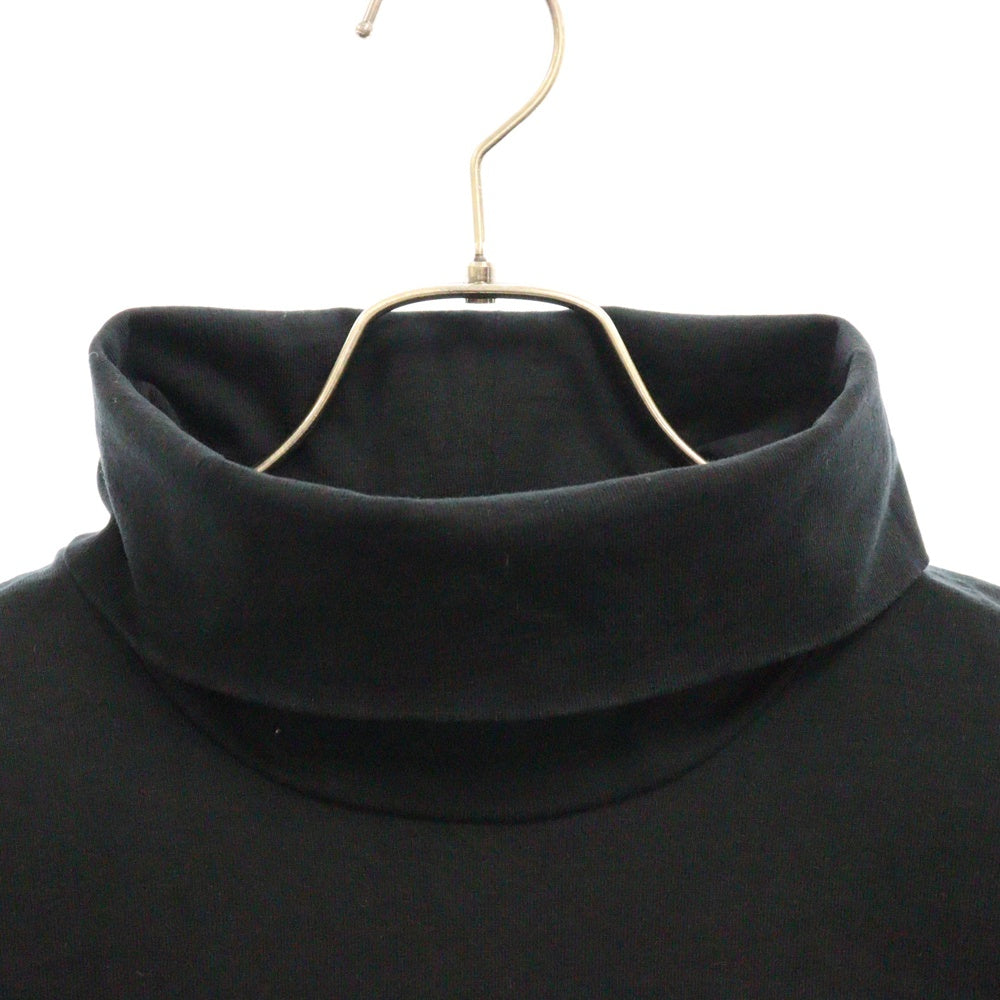 ATON(エイトン) オーバーサイズ タートルネック 長袖カットソー Tシャツ ブラック 6930902
