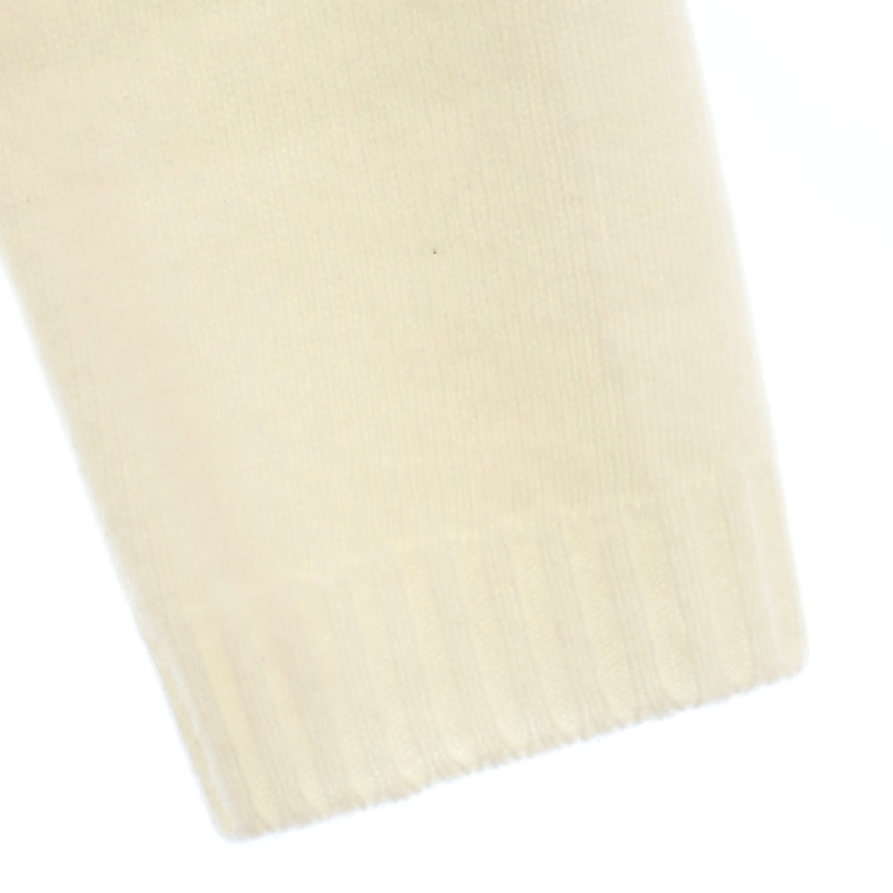 PRADA(プラダ) 25SS VIRGIN WOOL KNIT レディース 三角ロゴ タートルネック ニット ホワイト P26545 16BK