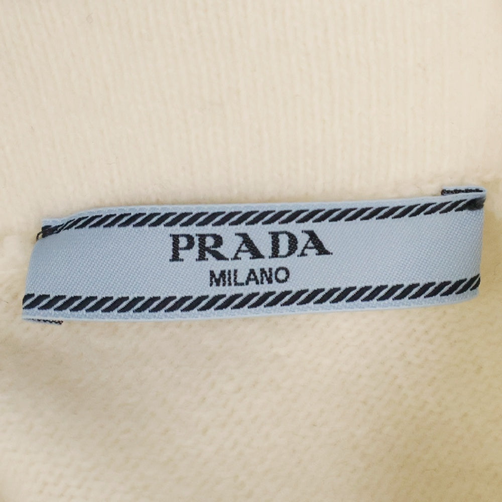 PRADA(プラダ) 25SS VIRGIN WOOL KNIT レディース 三角ロゴ タートルネック ニット ホワイト P26545 16BK