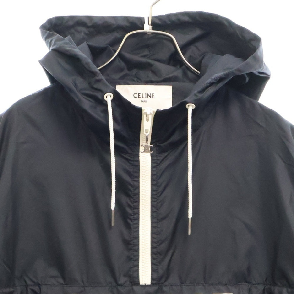 CELINE(セリーヌ) 22SS WINDBREAKER ウインドブレーカー ナイロン ジャケット ブラック 2W531495M