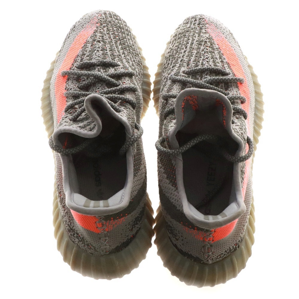 adidas(アディダス) YEEZY BOOST 350 V2 Beluga イージーブースト 350 V2 ベルーガ ローカットスニーカー グレー/オレンジ US8.5/26.5cm BB1826