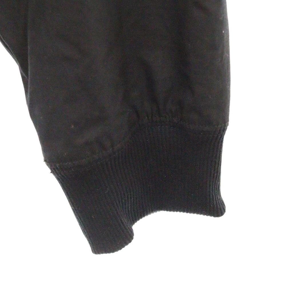 G-STAR RAW(ジースターロウ) PULLOVER SMOCK SWEATER ショルダージップ クルーネック コットン スウェット ブラック D18218-A790-6484