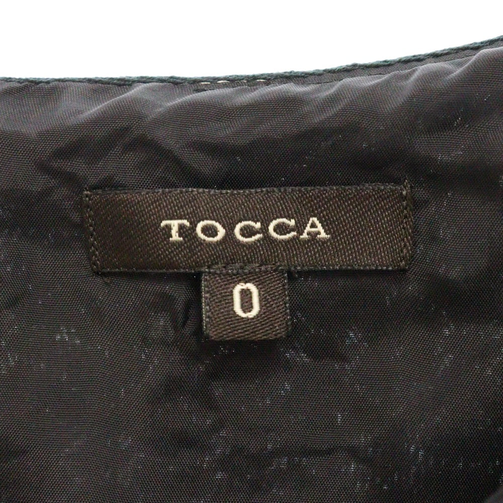 TOCCA(トッカ) コットン レディース ノースリーブ ワンピース ブルー