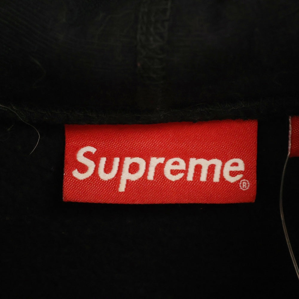 SUPREME(シュプリーム) 17AW Box Logo Hooded Sweatshirt ボックスロゴ プルオーバーパーカー フーディー ブラック/イエロー