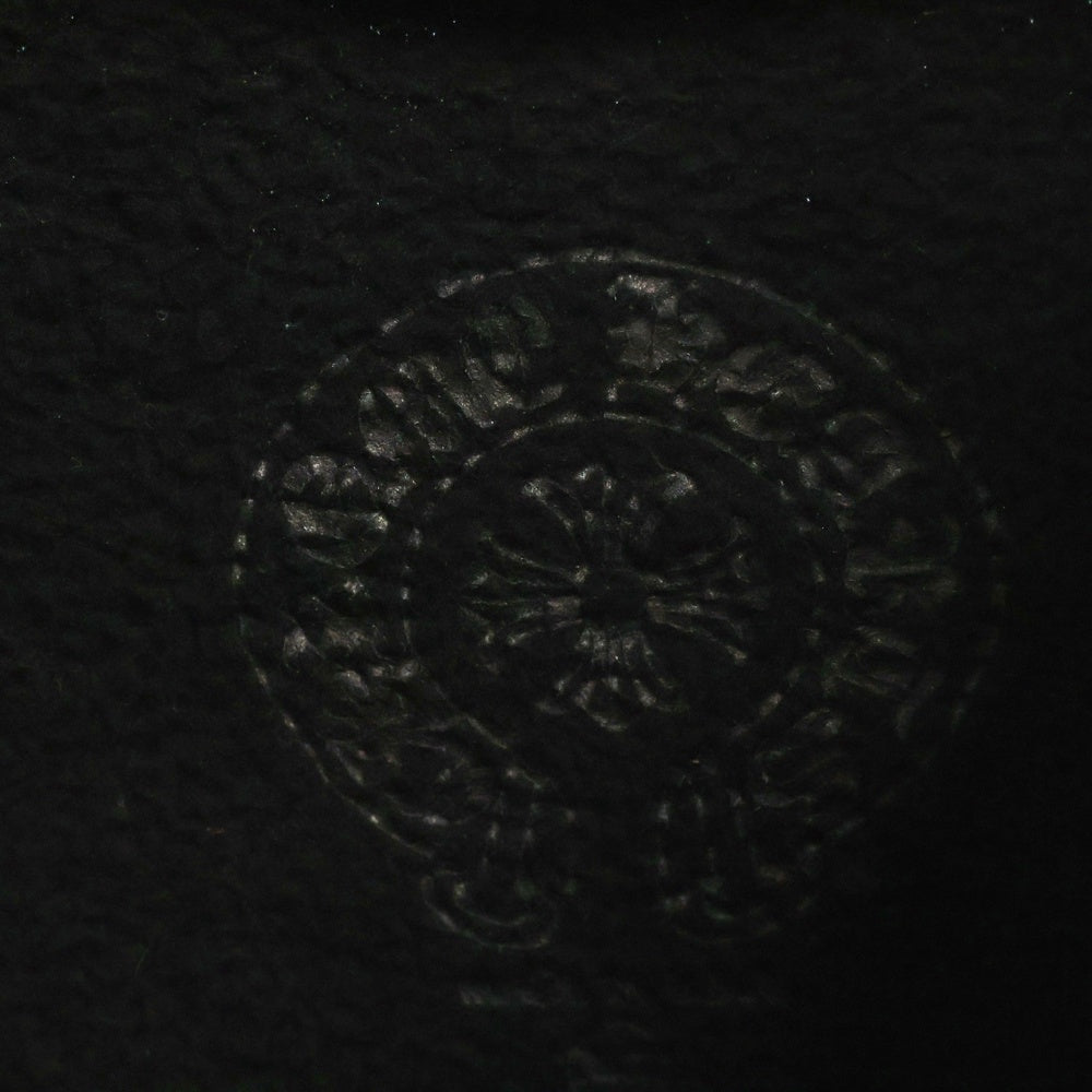 CHROME HEARTS(クロムハーツ) HORSESHOE PULLOVER HOODIE ホースシュープリント アームフローラル スウェットプルオーバーパーカー ブラック