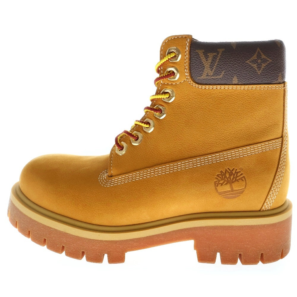 LOUIS VUITTON(ルイヴィトン) ×Timberland 6-in Ankle Boot ティンバーランド アンクルブーツ ウィート モノグラム ブラウン