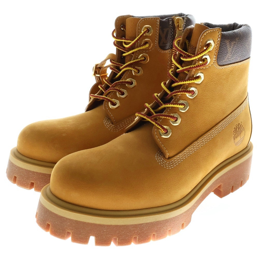 LOUIS VUITTON(ルイヴィトン) ×Timberland 6-in Ankle Boot ティンバーランド アンクルブーツ ウィート モノグラム ブラウン