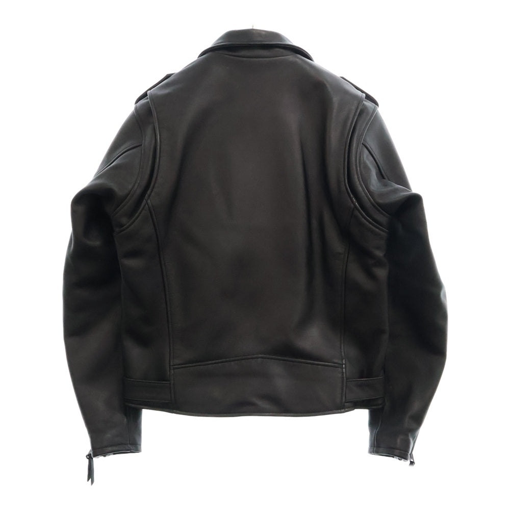 KADOYA(カドヤ) K'S LEATHER ZIP UP JACKET ケーズレザー バイク用 レザージャケット ブラック 1301 334