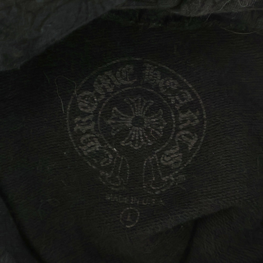 CHROME HEARTS(クロムハーツ) SWTSHRT PLVR CHプラス総柄プルオーバーパーカーブラック