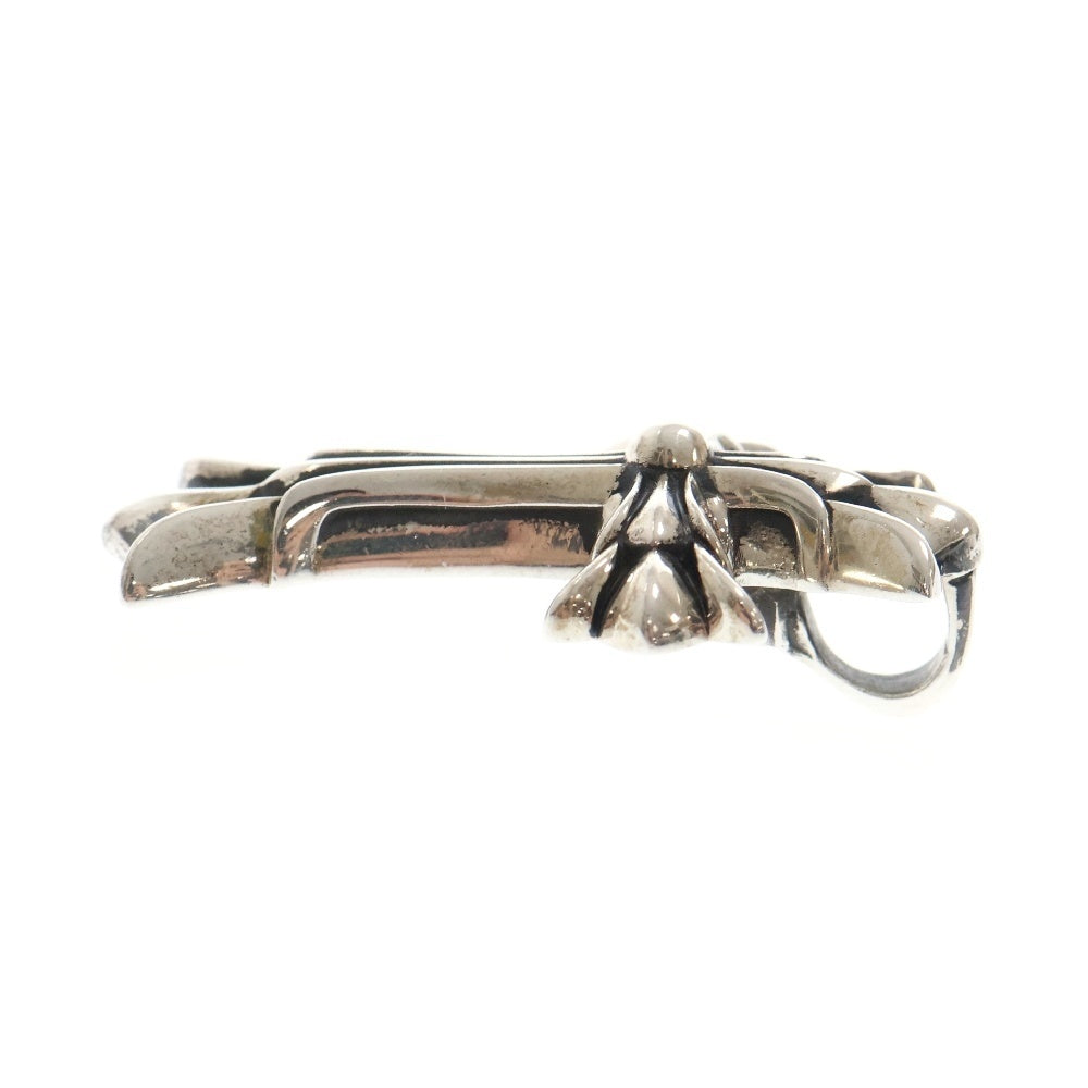 CHROME HEARTS(クロムハーツ) DBL CH CRS SML スモール ダブルCHクロスペンダントトップ シルバー BCA247