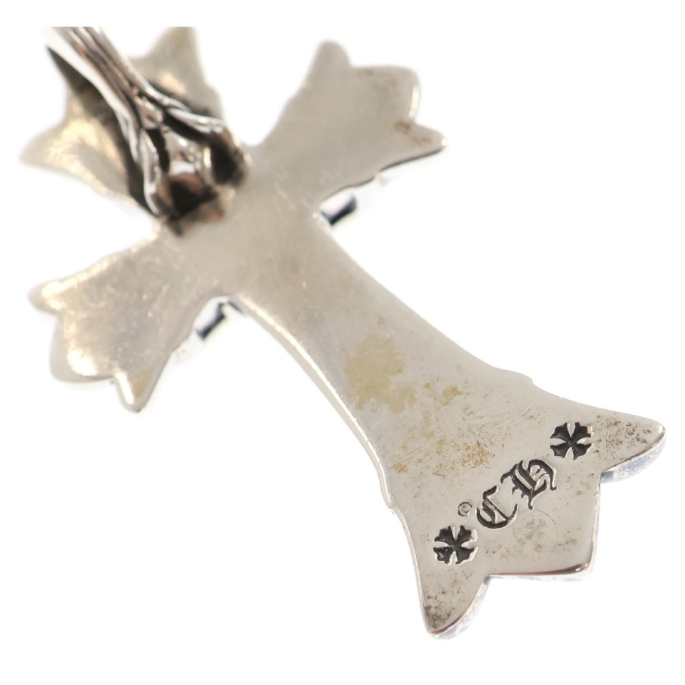 CHROME HEARTS(クロムハーツ) DBL CH CRS SML スモール ダブルCHクロスペンダントトップ シルバー BCA247