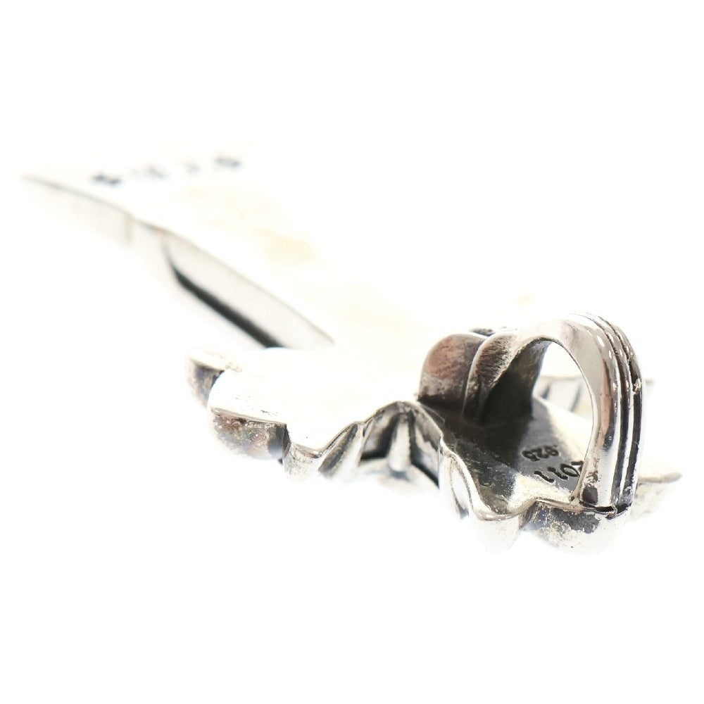 CHROME HEARTS(クロムハーツ) DBL CH CRS SML スモール ダブルCHクロスペンダントトップ シルバー BCA247