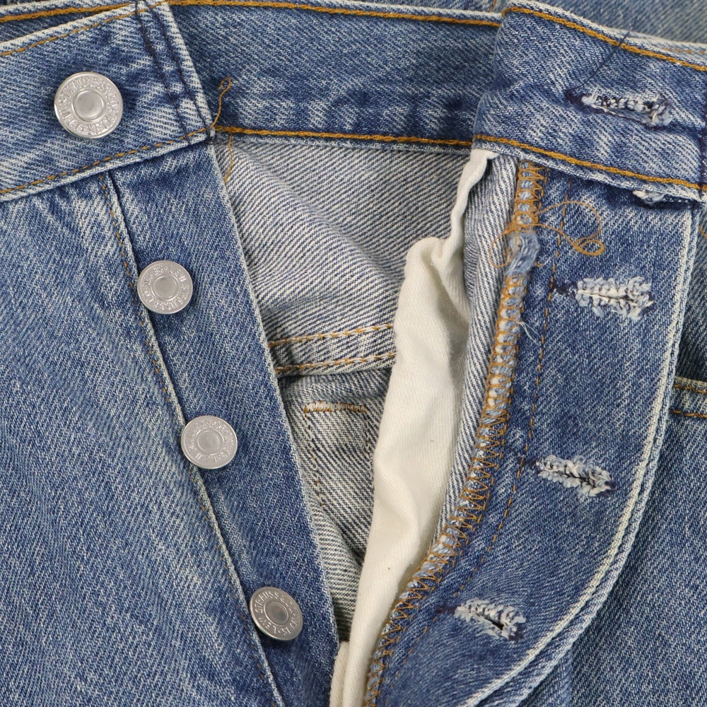 Levi's(リーバイス) 90s VINTAGE 501XX USA製 ボタン裏501 不均等V スモールe デニムパンツ インディゴ