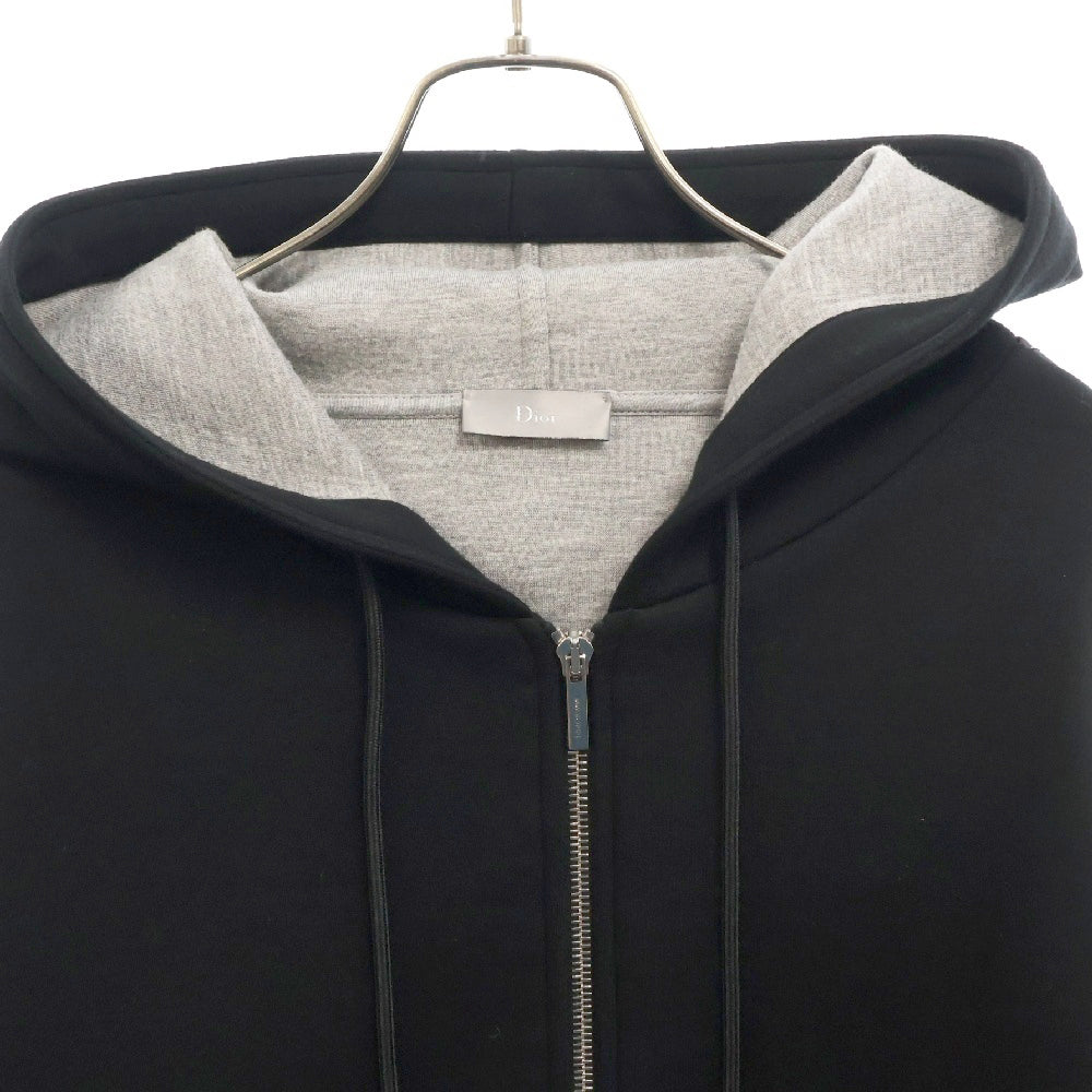 DIOR(ディオール) 18AW BEE刺繍 ATELIER アトリエロゴ ジップアップパーカー ブラック 863J204B0413