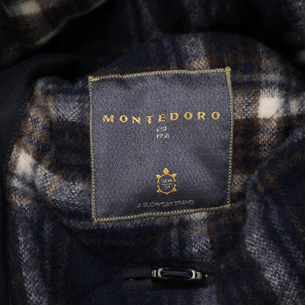 MONTEDORO(モンテドーロ) ウォーターレペレント コットンギャバ ジャケット ネイビー 63B050