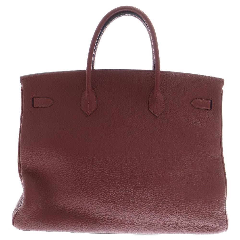 HERMES(エルメス) バーキン40 トゴ ルージュアッシュ ハンドバッグ シルバー金具 □O刻印