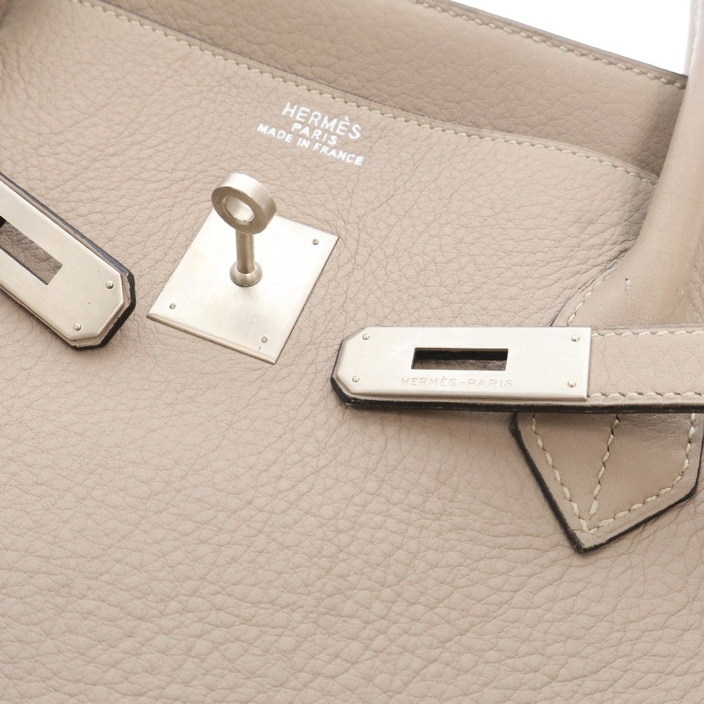HERMES(エルメス) バーキン バッグ45 トゴ トゥルティエールグレー ハンドバッグ シルバー金具 □C刻印