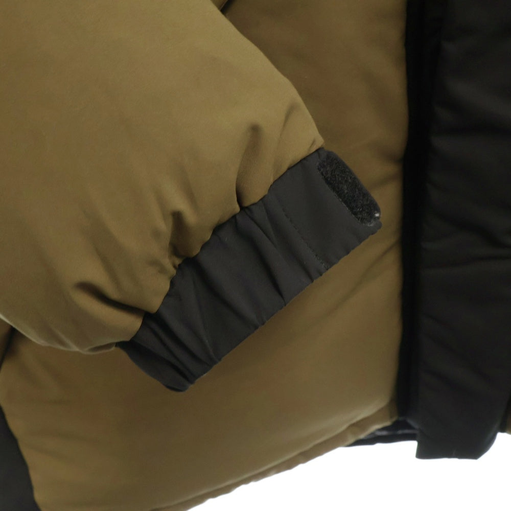 DC SHOES(ディーシーシューズ) 23FW DOWN GLACIER JACKET ダウン グリシア ジャケット カーキ/ブラック DJK234051