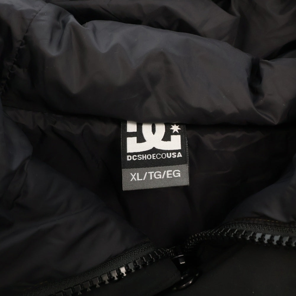 DC SHOES(ディーシーシューズ) 23FW DOWN GLACIER JACKET ダウン グリシア ジャケット カーキ/ブラック DJK234051