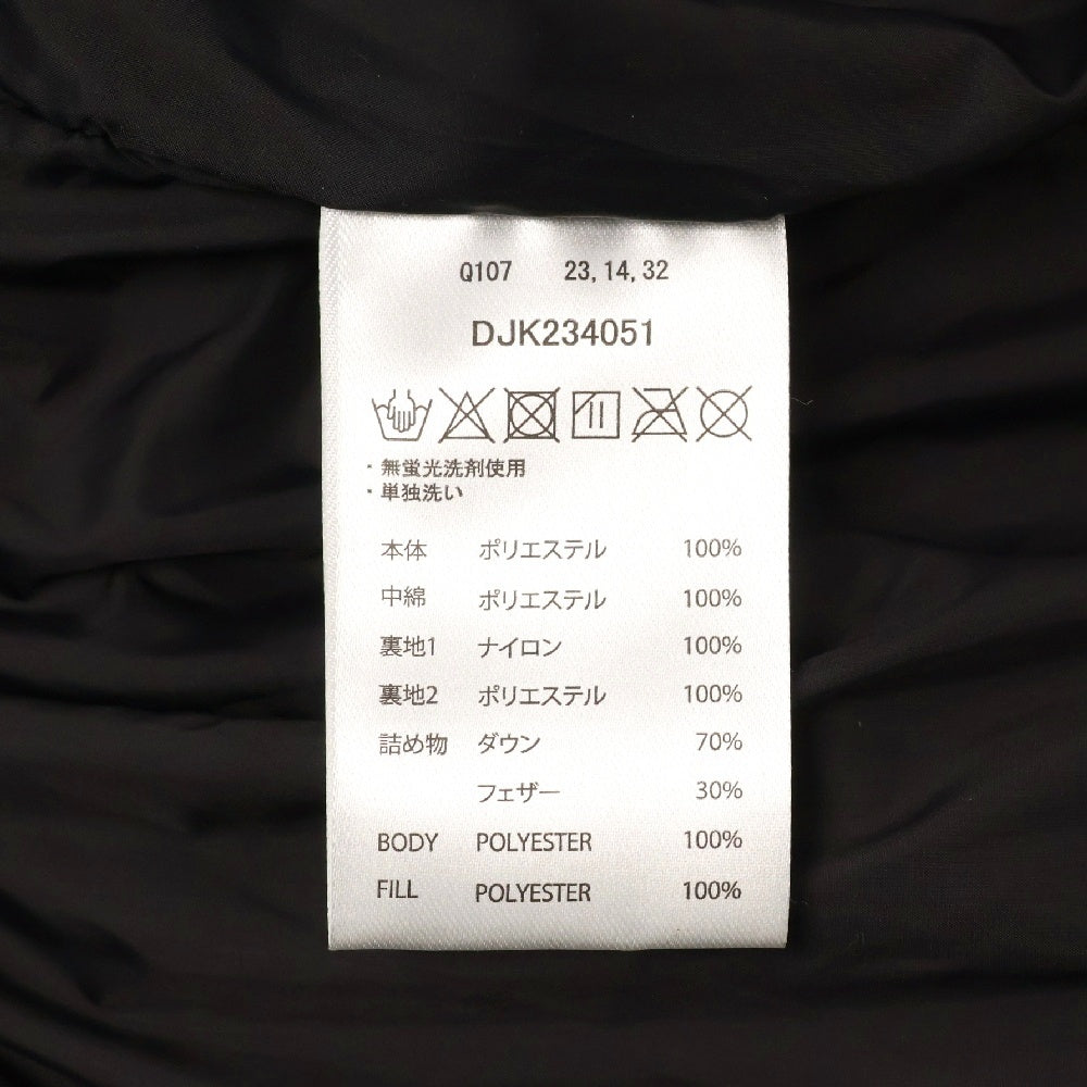 DC SHOES(ディーシーシューズ) 23FW DOWN GLACIER JACKET ダウン グリシア ジャケット カーキ/ブラック DJK234051