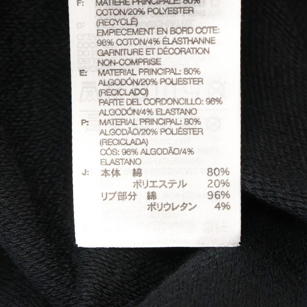 Y-3(ワイスリー) U GFX HOODIE グラフィックプリント プルオーバージャケット ブラック JN4882
