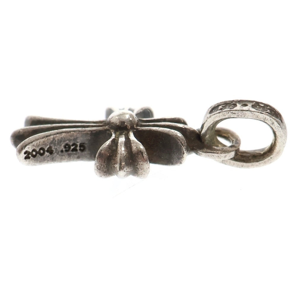 CHROME HEARTS(クロムハーツ) CRS BBYFAT P SAP ベイビーファットクロス PAVEサファイア ペンダントトップ シルバー BCA236